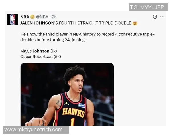 新鹰王今日表现平平杰伦约翰逊仅得12分失误频繁三分球全失